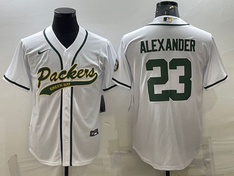 Men Green Bay Packers #23 Alexander White 2022 Nike Co branded NFL Jersey->cleveland browns->NFL Jersey